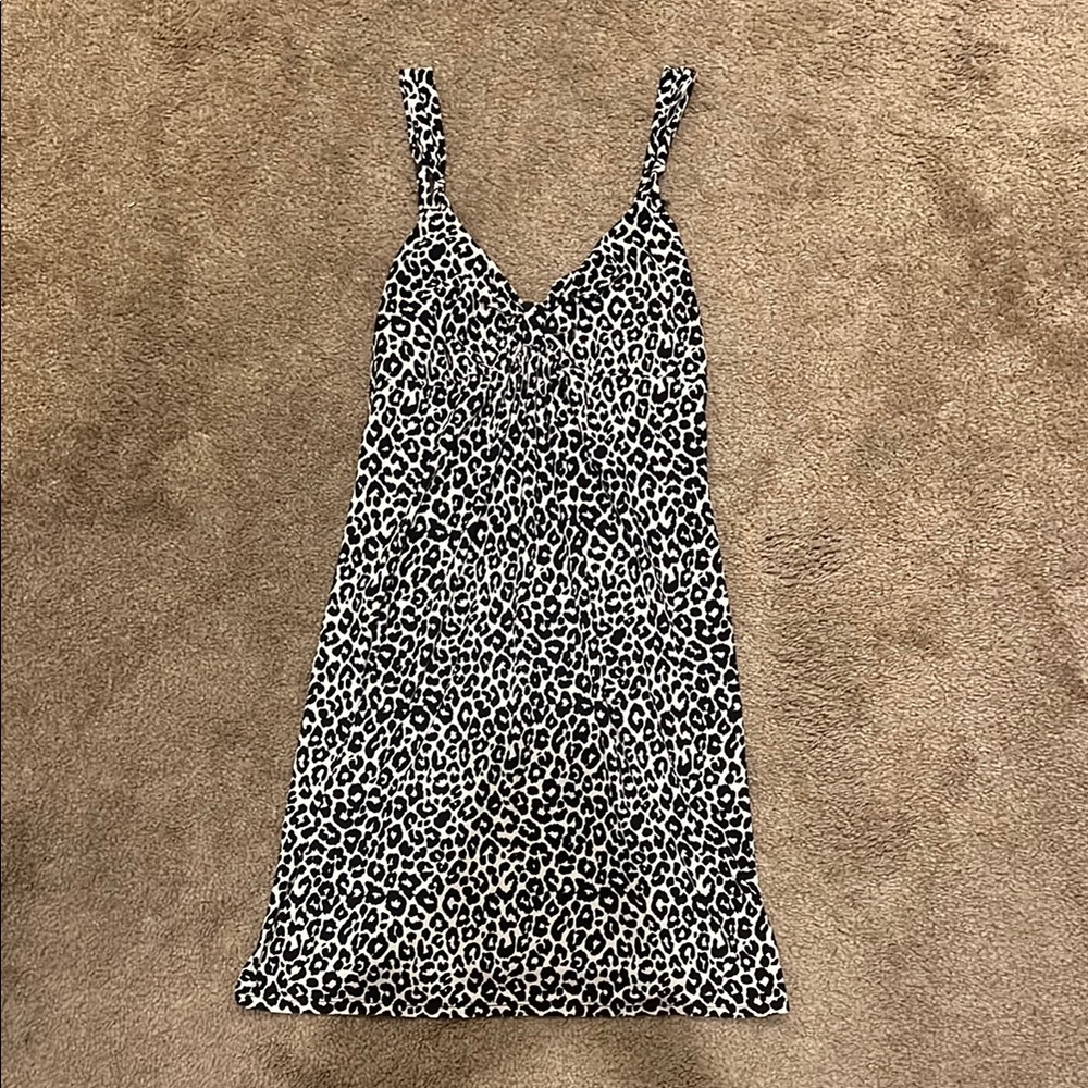 Gilligan & O’Malley Leopard Print Sleepwear Dress